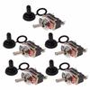 5PCS Car Modified Light Switch with 5PCS Waterproof Rocker Toggle Switch