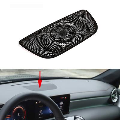 Embellecedor de Cubierta de Altavoz de Salpicadero de Coche de Aleación de Aluminio Para Mercedes benz Clase A W177 V177 A180 A200