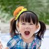 Realisitc 3D Hamburger Headband Soft Felt Velvet Hairband Styling Accessory For Women Girl Cosplay Party Dressingup