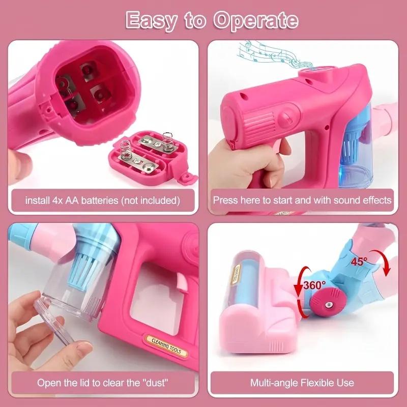 3-in-1 children's vacuum cleaner toy, light music interactive game, interaction between parents and children, cleaning set suita