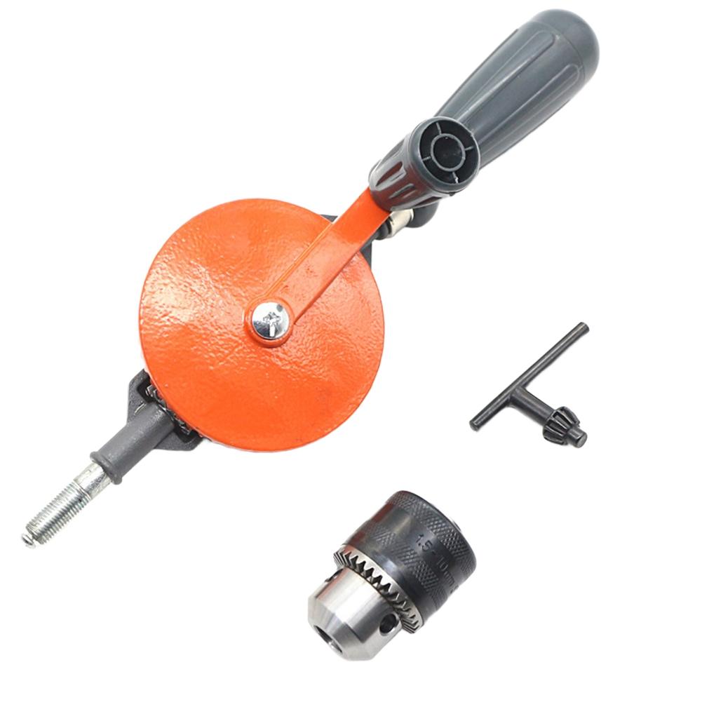Manual Hand Drill Set With 10 Bits Portable Small Pin Vise For DIY Woodworking Plastic Drilling Tool Kit