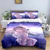 Fashion Sexy Anime Girl Print Bedding Sets Bed Supplies Set Duvet Cover Bed Comforter Set Bedding Set Aldult Gift