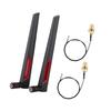 2PCS M.2NGFF Wireless Network Card Connect Cable 2*8DBi AC688 Network Antenna