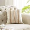 Bohemian Linen Pillow Covers Pillow Cushion Cases for Sofa Office Bed Home Textured Throw Decor Trendy Boho Chic Pillowcase