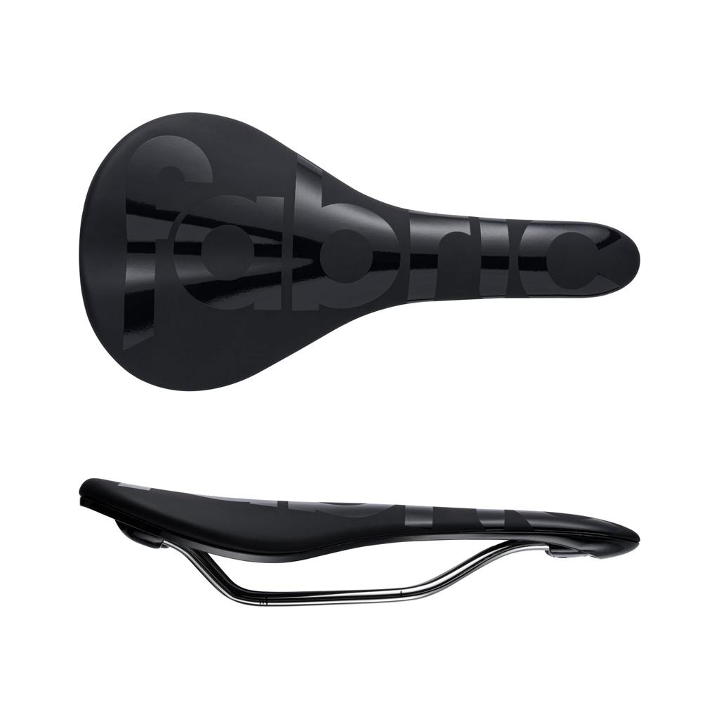 Fabric Scoop Race Team Flat Bicycle Saddle, Black