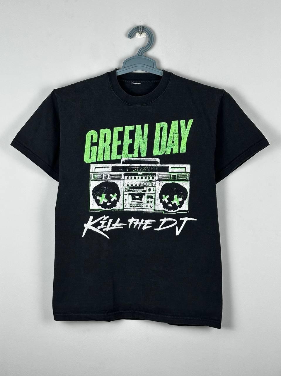 90 s Vintage Green Day Kill The DJ Graphic T shirt Size S Unisex T-Shirt M