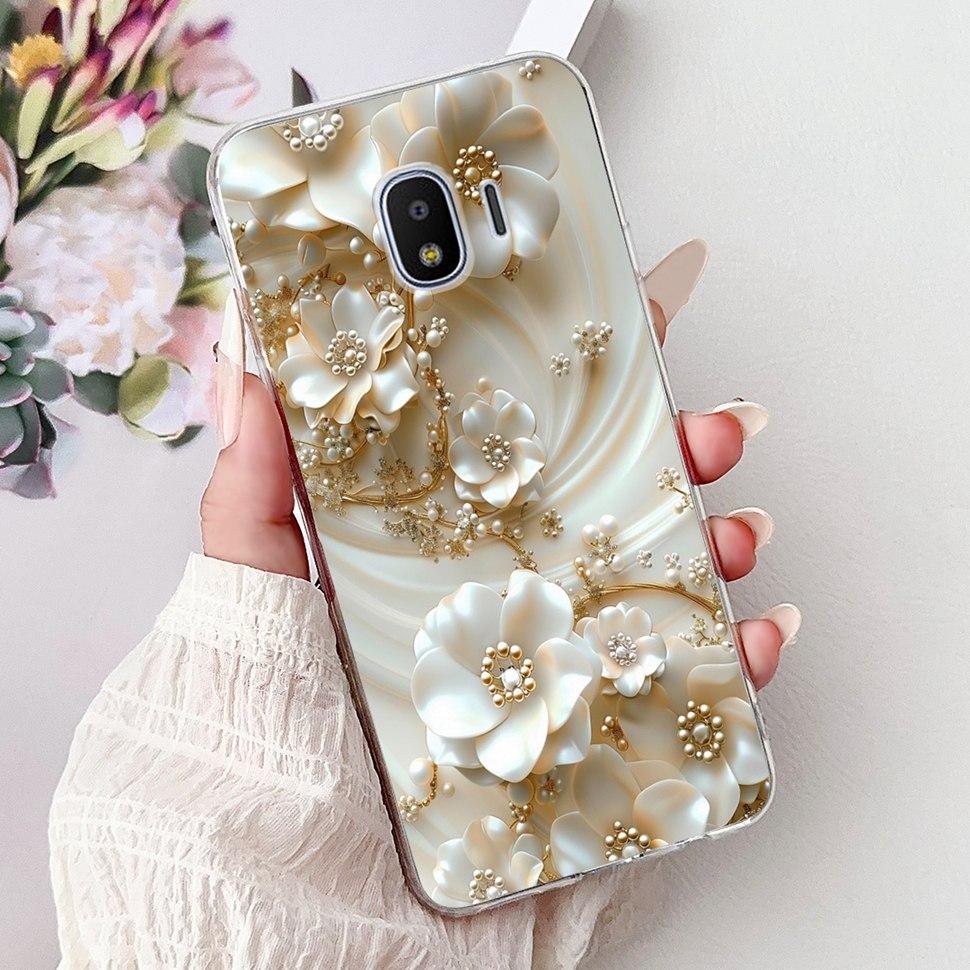 For Samsung J2 Pro 2018 Case SM-J250N Soft Silicone Luxury Letters Cover For Samsung Galaxy J2 Pro J2Pro Phone Cases Bumper