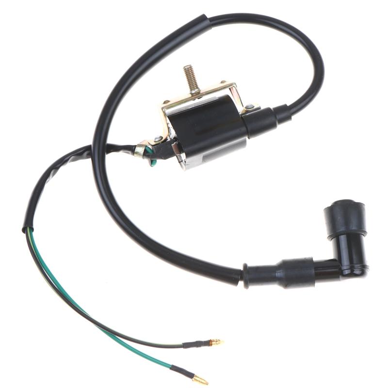 

Motorcycle Ignition Coil 6V 2 Wires Ignition Coil For Z50 Ct70 C70 Cl70 Xl70 Sl70 S90 C90 Moped Scooter чорний
