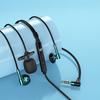 Kabelgebundene Ohrhörer Stereo zu Musik Hohe Surround-Klarheit beim Hören Anrufe 3dB Anrufe Gebogen