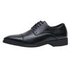 Large size 22 Spring and Autumn business dress leather shoes size British casual pointed groom best man shoes