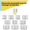 SAFETY 1ST Barrière de sécurité enfant Easy Close - Métal - 73 à 80 cm - pression, sans vis ni perçage - Blanc