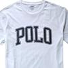 Polo Ralph Lauren Letter Logo Printed Crew Neck Short Sleeve T-Shirt Men Tops White 710858957-001
