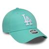 New Era 9forty Logo MLB One Women's Cap, Dodgers/Yankees, (JP, Alphabet, Size, LA-Mint Green/White) [Used]