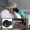 NUOLUX Microscope Eyepiece Rubber Eye for Rubber Eye Eye Slide Vibration Silicone Lens Eye Shield Eye Lightweight Cover, Shield, 34-37mm Compatible,