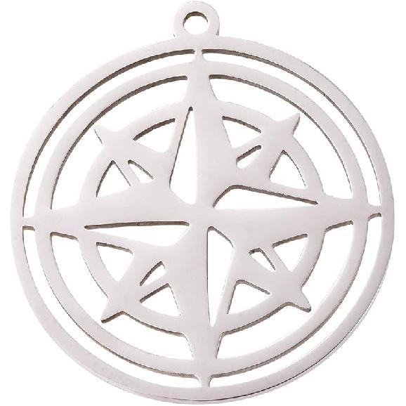 Airssory 12 Pcs 3-Colors Stainless Steel Flash Lightning Bolt Charms Celestial Weather Collection Thunder Mini Dangle Pendants Assortment for Jewelry