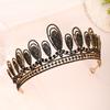 European and American Retro Crown Baroque Crystal Headwear Hair Band  Dress Accessories  Bride's Crown  Hair Accessory