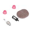 Air Fuel Filter Spark Plug Primer Bulb for Stihl FS40 FS40C FS50C Lawn Mower Trimmer