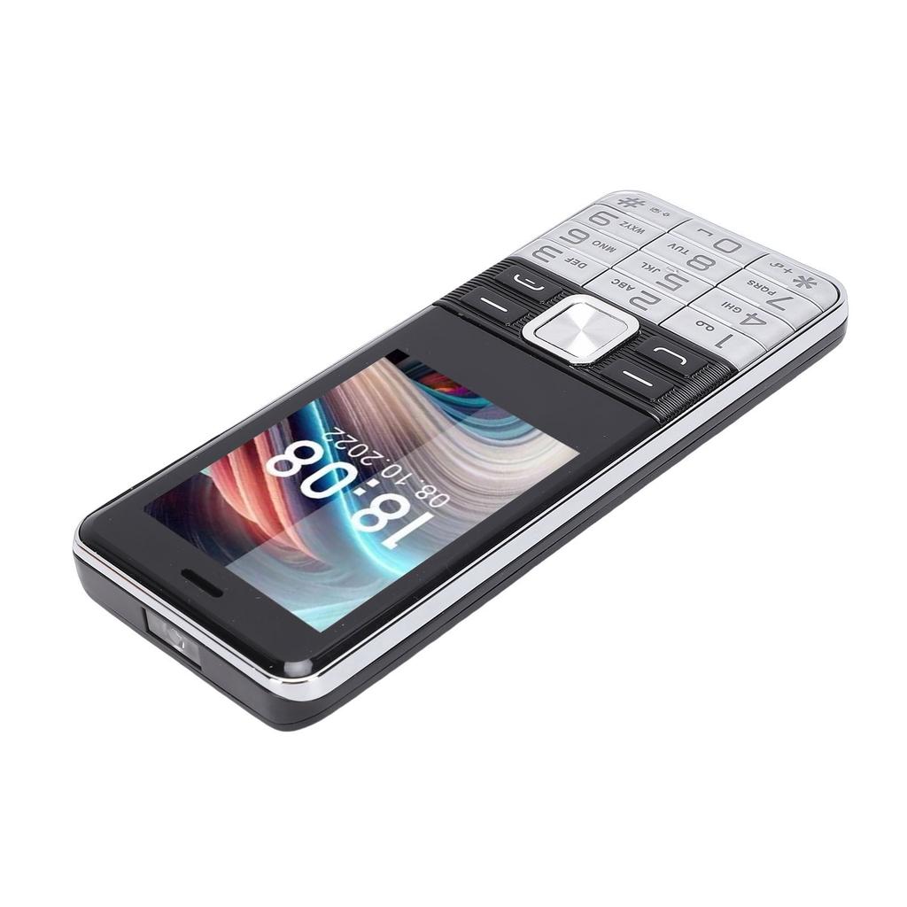 2G Unlocked Phone 2.8 Inch HD Color Screen 4 SIM Card Slots High Volume Speaker Big Keys Mobile Phone Support and 3.5mm Headphone