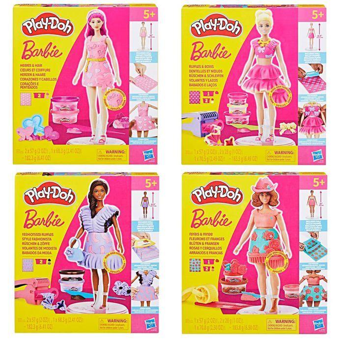 

Doll Design Kit - Play-Doh - Playdoh Barbie - Creativity - Role-Playing - Easy to Use - For Children