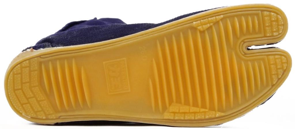 Rikio Sewn Navy T15 Tabi, Taro, 15-Piece Kohaze, Blue, 26.0cm,