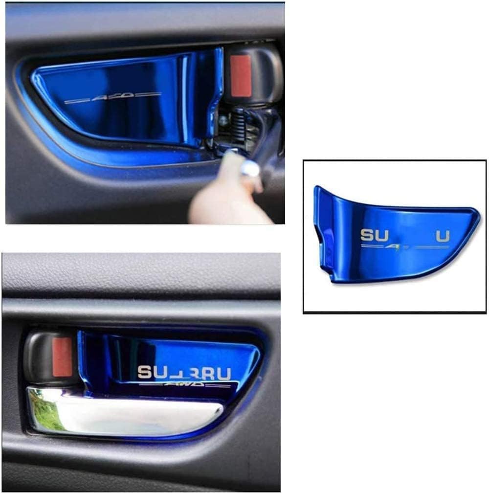 Subaru Inner Door Handle Cover Plate Interior Garnish Stainless Steel