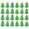 10-30 Pcs Novelty Mini Resin Frogs Miniatures Frogs Wearing Hats Figures for DIY Craft Projects Home Decoration Supplies