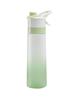 Gradual Fog Surface Water Cup High Color Spray Sports Water Cup Water Spray Plastic Cup Gift Cups Water Bottle For Indoor Outdoo