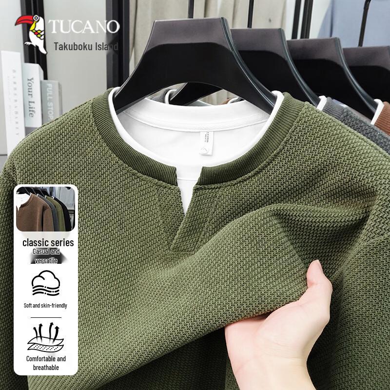 TUCANO Men s Round Neck Long Sleeve Sweatshirt L/170