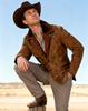 Spring/Autumn Men's Retro Patchwork Jacket - European/American Style Casual Lapel Coat