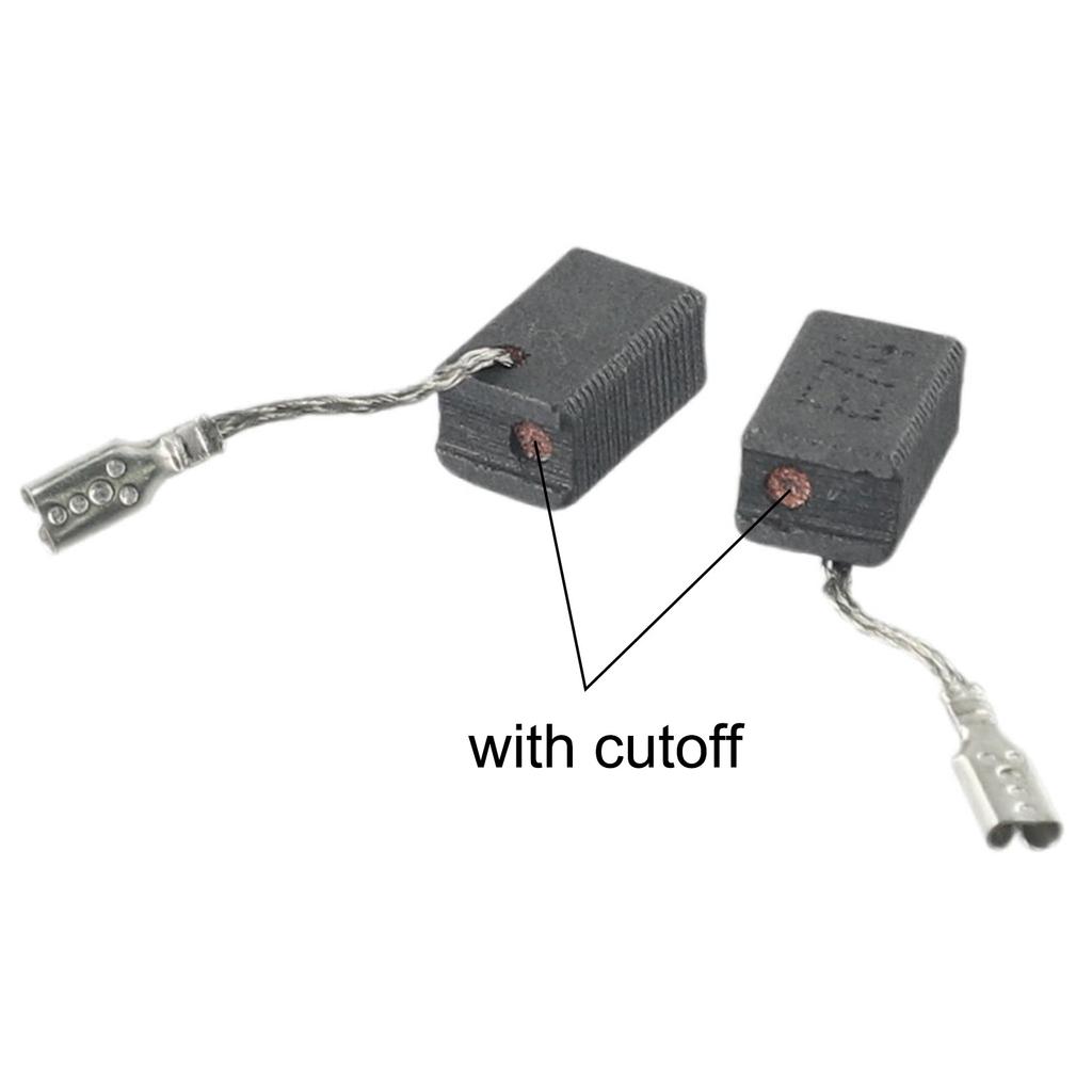 2pcs Carbon Brushes With Cutoff Replacement Small Angle Grind For Bosch 6.5x8x13mm GWS 7-100/GWS 7-115 E/GWS 7-125