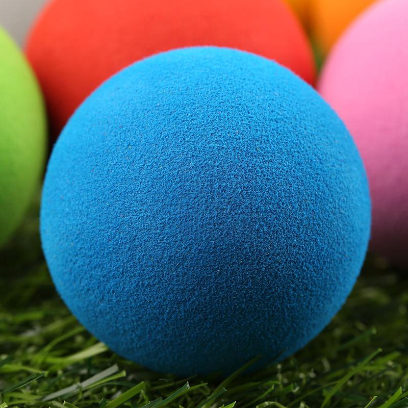 5ks Eva Sponge Ball Soft Ball Foam Ball Golf Indoor Swing Practice Color Ball