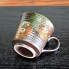 Waza No Kura Stylish Kutani Ware Mug with Gold Flower Design, Ceramic, Luxury Brand, Made In Japan, Birthday Gift
