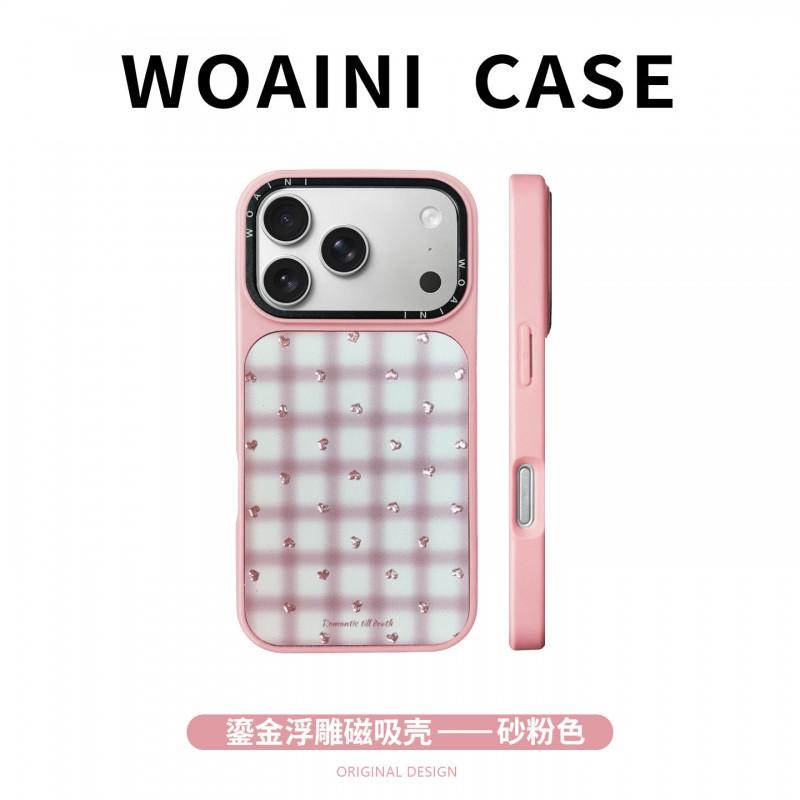 Magnetic Snap-on Aluminum Phone Case IPhone 17 Pro Max 16 15 14 13 Series Slim Protective Cover With MagSafe