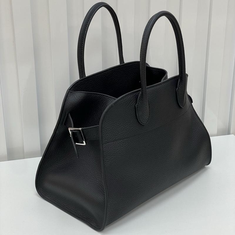 26 new leather women's bag top layer cowhide TR 10 inch handbag togo cowhide tote simple and versatile crossbody bag