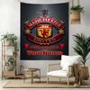 Manchester Custom Your Name Wall Decor Tapestry Art For Pet Memorial Birthdaywedding Party Backdrop Family Gift