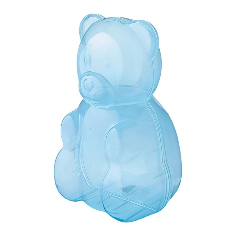 Bear Shape Candy Storage Container Craft Of ABS Plastic With Tight Seal Lid For Kitchen Organization