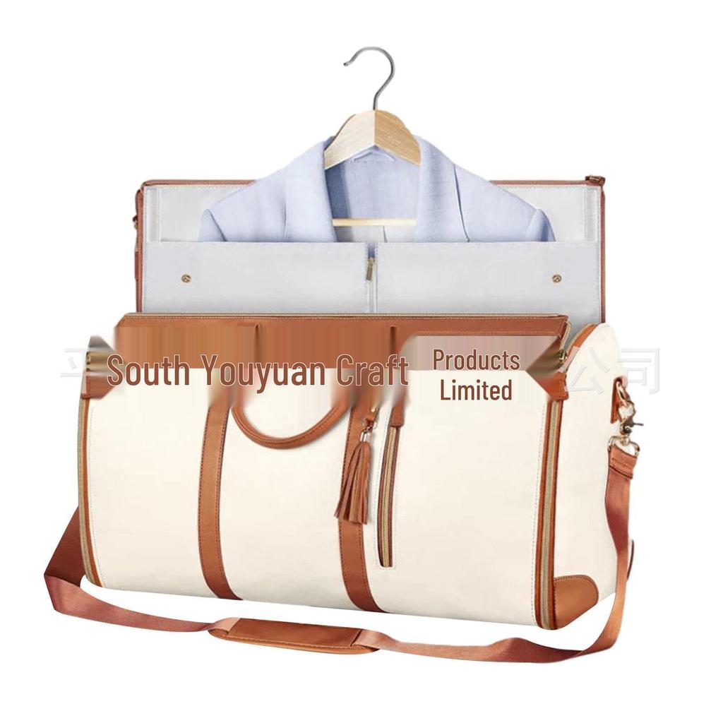 Large Capacity Foldable Travel Garment Bag – Carry-On, Crossbody, or Handheld