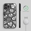 C-Cute Smile A-Art    Phone Case For iPhone17,16,15,14,13,12,11 Plus,Pro Max Magnetic For Magsafe Wireless Charging
