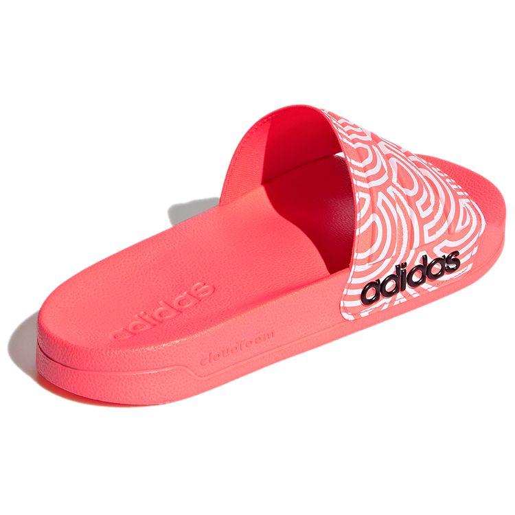 Adidas Adilette Shower Comfortable Durable Rubber Sole Slide Sandals Women Sandals Pink White FX1199