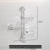 UD Punch-Free Rotating 4-Tier Suction Cup Soap Dish