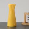 Ceramic Vase Tall Decorative Flower Vase Table Centerpiece for Home Living Room Bedroom Kitchen Yellow