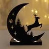 Candle Holder Metal Candlestick Candleholder Creative Tealight Moon Stand for Festival