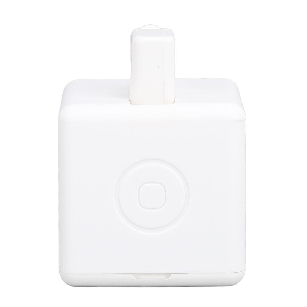 Drahtloser Bluetooth Smart Button Schalter Drücker Timer Sprachsteuerung Touch-Steuerung Kunststoff Weiß