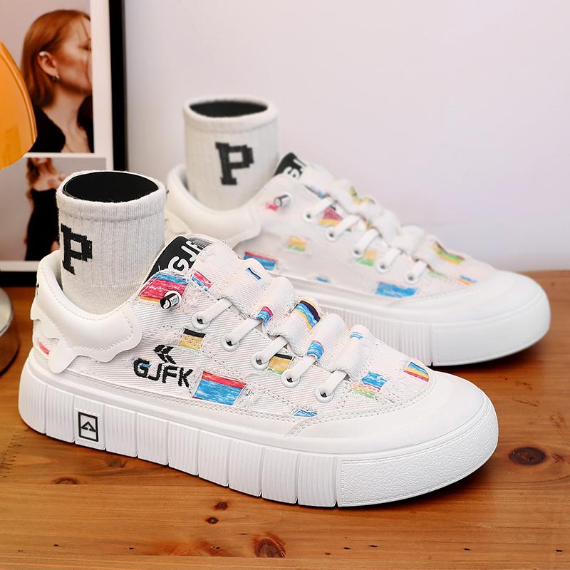 

Новые Мужские Кроссовки Высокого Качества Износостойкие Теннисные Спортивные Туфли Дизайнерская Деловая Повседневная Обувь 2024 Удобная Мужская Обувь Холст Доска Мужские Туфли 40