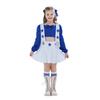 Halloween Kinderkostüm Dallas Cowboys Cheerleading Kostüm Mädchen Performance Kostüm Mädchen Blaues Cheerleading Kleid