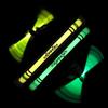Bolígrafo Luminoso Estilizado Bolígrafo Fluorescente Set Giratorio(No puedo escribir)