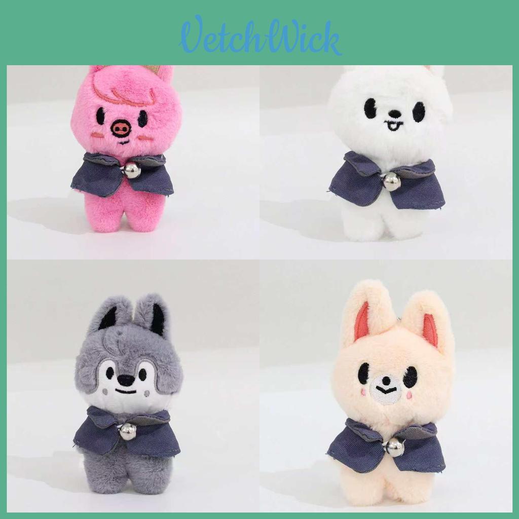 Stray Kids Magic School Soft Short Plush Keychain For Kids And Collectors