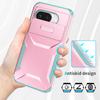 For Google Pixel 9a Case Camshield TPU + PC Phone Cover Non-Slip Side Edge