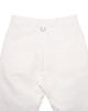 TUDE Cutting Line Rivet Pants White