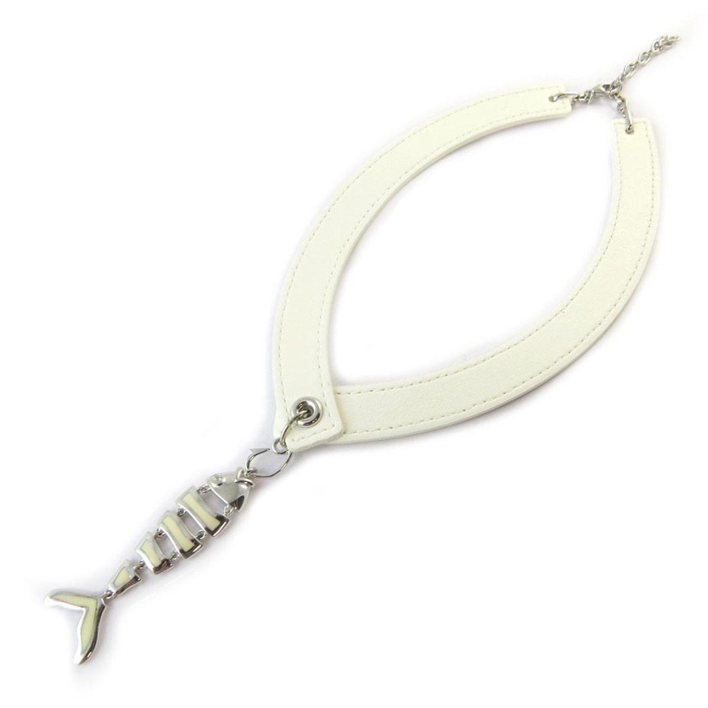 

Altesse [F5911] - Серебряное ожерелье из слоновой кости Рыбка